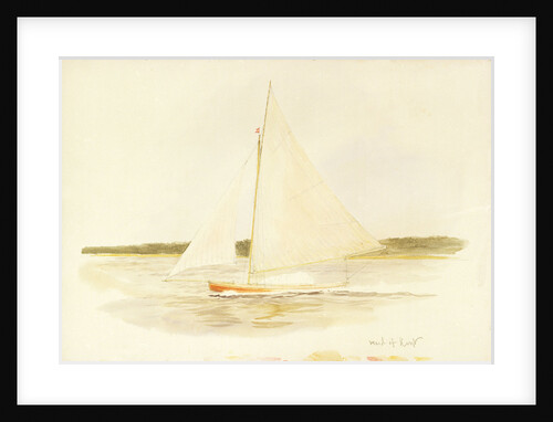 Sailing dinghy Maid of Kent by William Lionel Wyllie