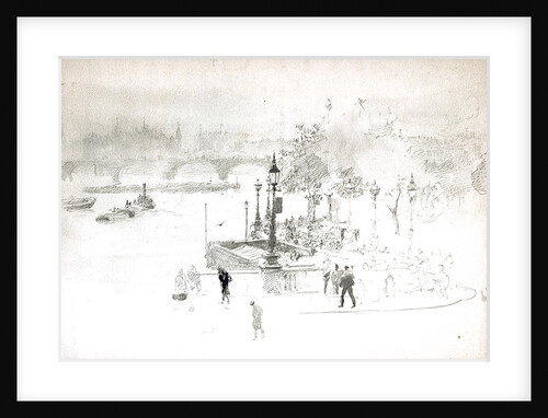 Thames Embankment by William Lionel Wyllie