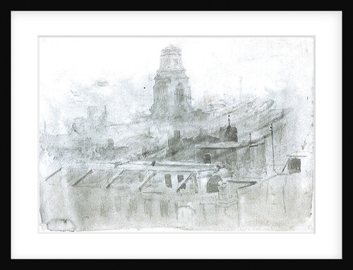 P.L.A. Buildings by William Lionel Wyllie