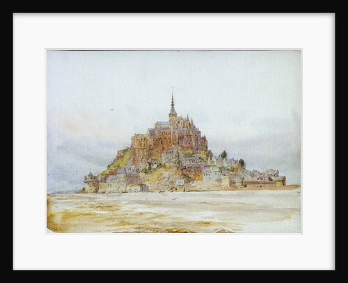 Mont St Michel by William Lionel Wyllie