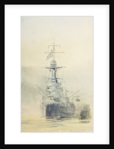 HMS 'King George V' by William Lionel Wyllie