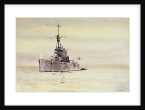 HMS 'Tiger' by William Lionel Wyllie