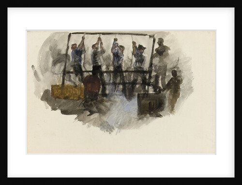 Loading coal? by William Lionel Wyllie