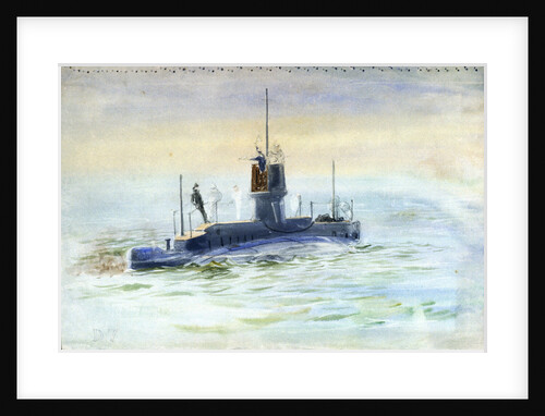 Submarine D7 by William Lionel Wyllie