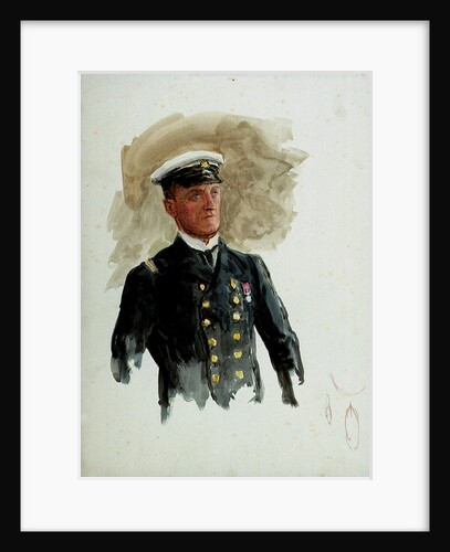 Portrait of a naval officer by William Lionel Wyllie