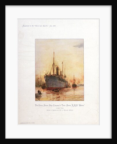 RMS 'Briton' by William Lionel Wyllie