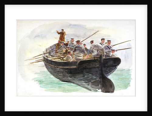 Boat's crew by William Lionel Wyllie