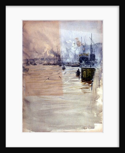 Below London Bridge by William Lionel Wyllie