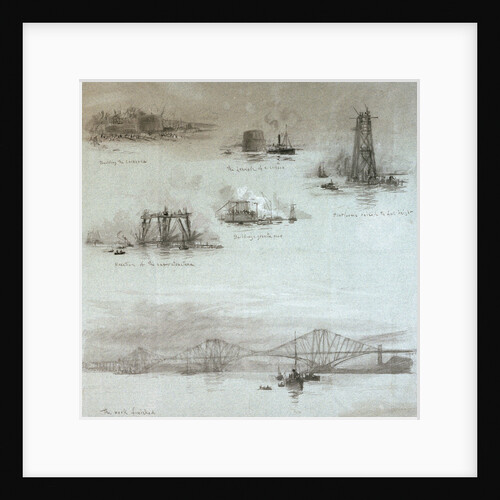 Forth Bridge by William Lionel Wyllie