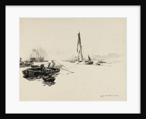 Sketch for Highway of Nations by William Lionel Wyllie