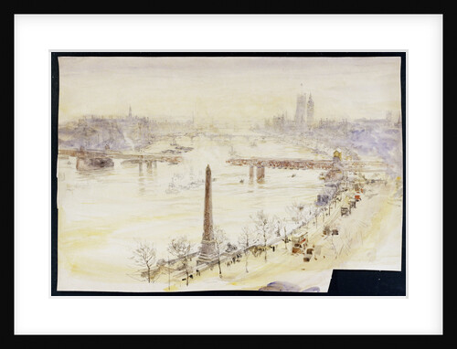 Charing Cross Bridge by William Lionel Wyllie