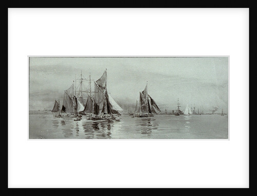 Thames Barges by William Lionel Wyllie