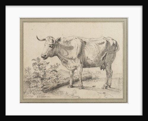 Study of a cow, after Paul Potter by Edward William Cooke