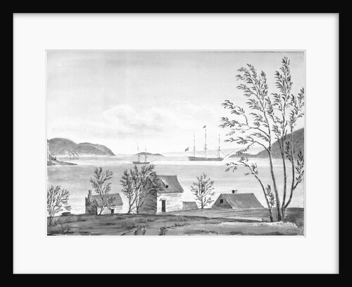 Port St George, Lissa, from the town by William Innes Pocock