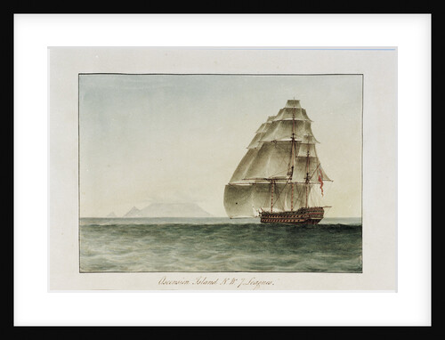 Ascension Island N. W. 7 Leagues by William Innes Pocock