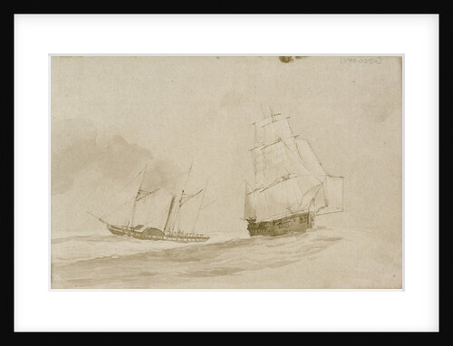 No II. Parting company with the Rhadamanthus off the Orkneys June 1836 by Stanley Owen