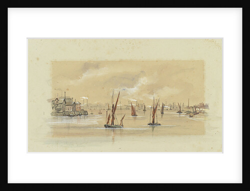 The Thames below Greenwich by Emily Frances Phipps Hornby