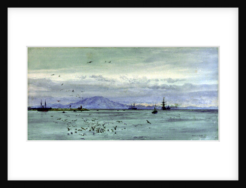 Straits of Gibraltar by William Lionel Wyllie