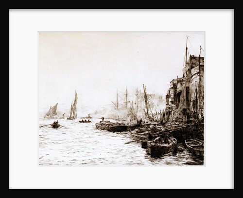 Old Limehouse by William Lionel Wyllie