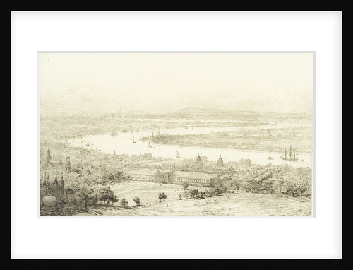 The Thames from Greenwich Park by William Lionel Wyllie