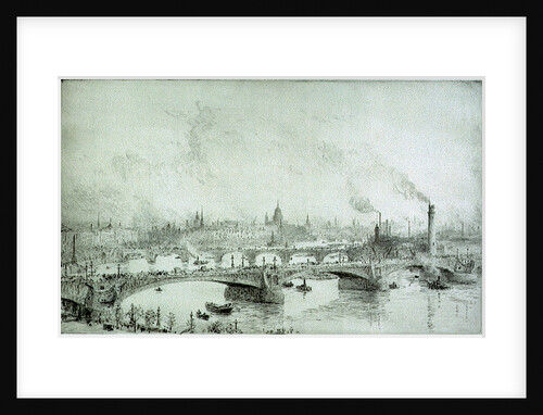 Imaginary W.L.Bridge by William Lionel Wyllie