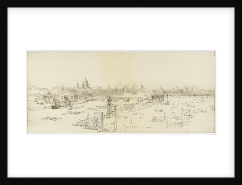 The city of London from the Shot Tower by William Lionel Wyllie