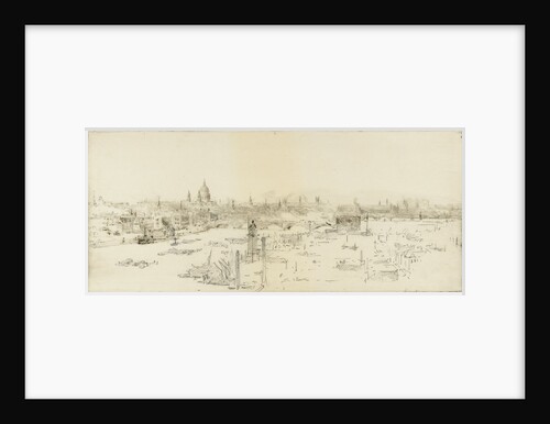 The city of London from the Shot Tower by William Lionel Wyllie
