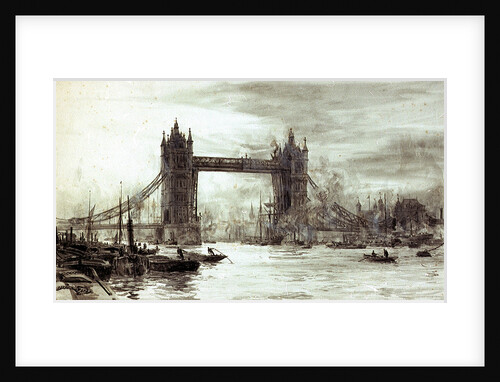 Tower Bridge by William Lionel Wyllie