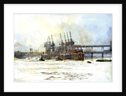 Becton Gasworks by William Lionel Wyllie