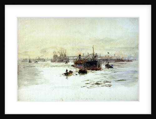 Becton Gasworks by William Lionel Wyllie