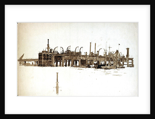 Becton Gasworks by William Lionel Wyllie