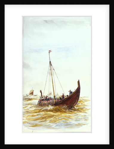 HMS 'King Alfred' by William Lionel Wyllie