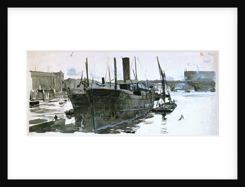 London Bridge by William Lionel Wyllie