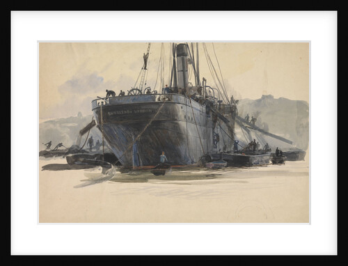 Sandsend Collier by William Lionel Wyllie