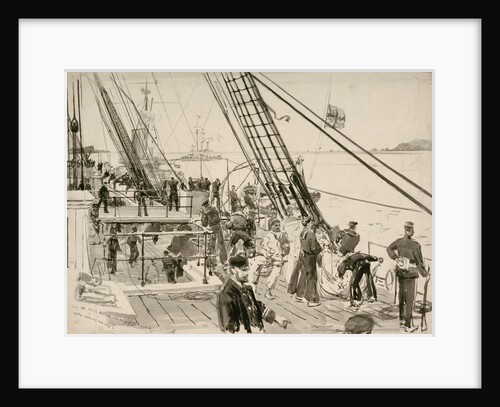 Watch, man and arm ship by William Lionel Wyllie