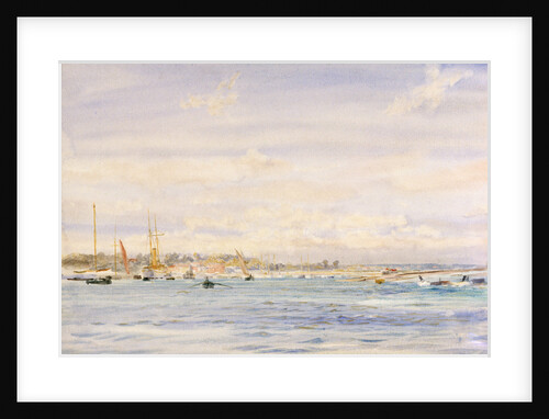 Yachts by William Lionel Wyllie by William Lionel Wyllie