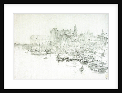 Adelaide Buildings by William Lionel Wyllie