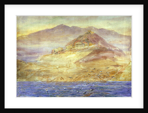 Athens from the Gulf of Aegina by William Lionel Wyllie