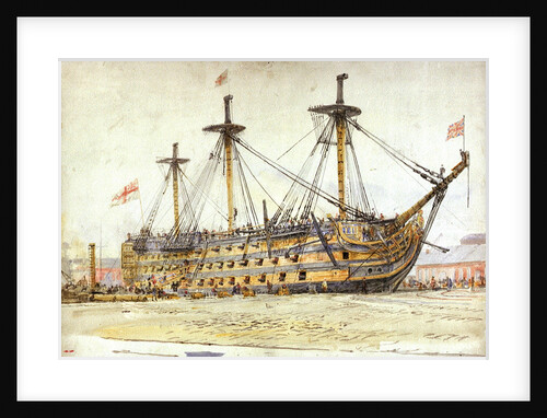 HMS Victory by William Lionel Wyllie