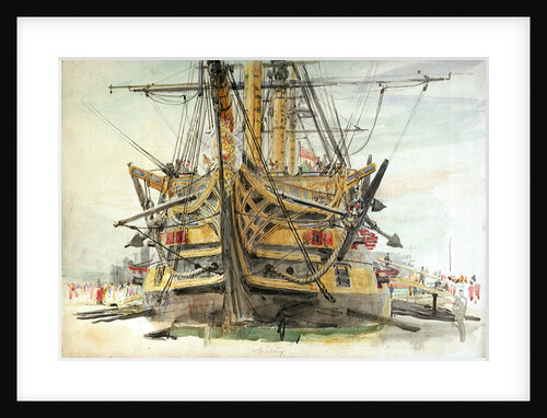 HMS Victory by William Lionel Wyllie