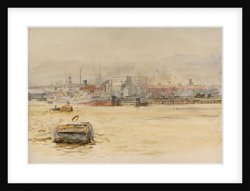 Becton Gas Works by William Lionel Wyllie