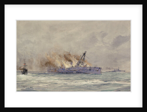 The last of Blücher by William Lionel Wyllie
