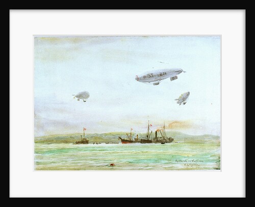 Spithead in Wartime by William Lionel Wyllie