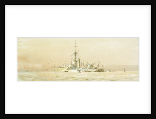 HMS 'Orion' by William Lionel Wyllie