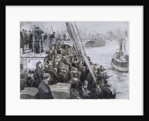 Emigrants, New York by William Lionel Wyllie