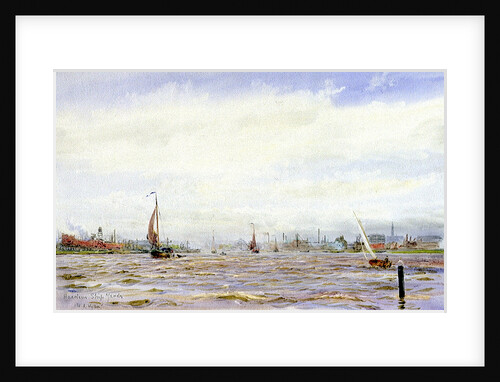 ‘Haarlem Ship Yards’ by William Lionel Wyllie