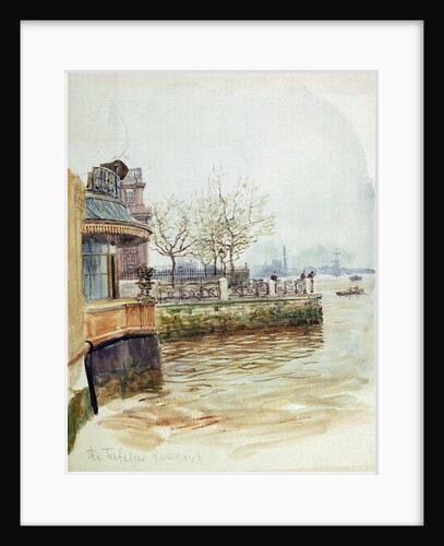 The Trafalgar Tavern, Greenwich by William Lionel Wyllie