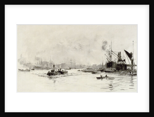 London River by William Lionel Wyllie