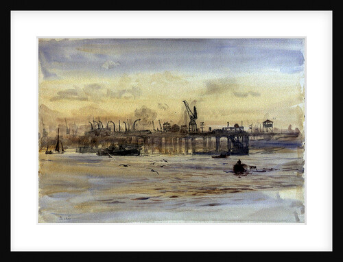 Becton Gasworks by William Lionel Wyllie