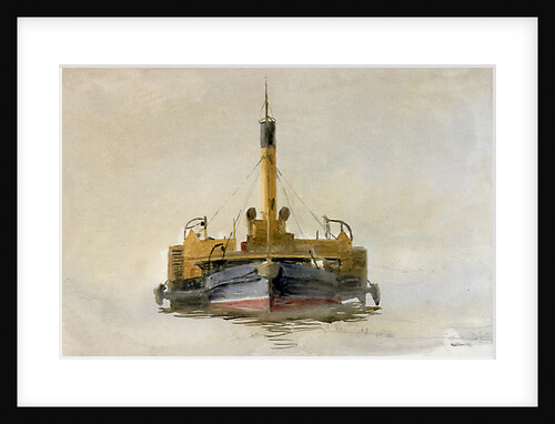 Study of a Portsmouth Harbour Tug by William Lionel Wyllie